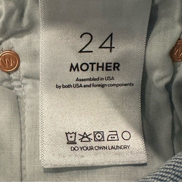 Mother The Tomcat Flood Going Dutch High Rise 28” Inseam Women’s Size 24 - Picture 12 of 16